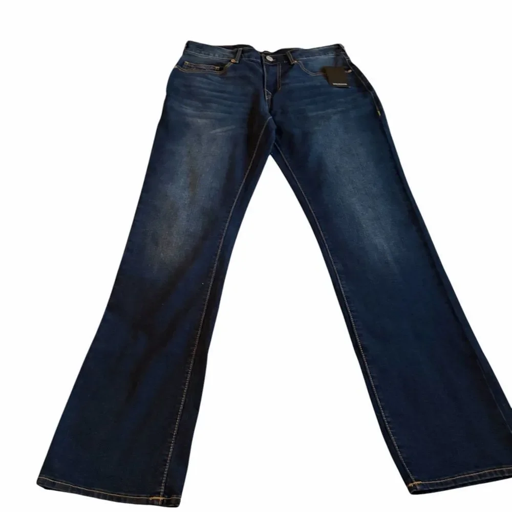 NWT True Religion Ricky Men's Straight Jeans W34/L34